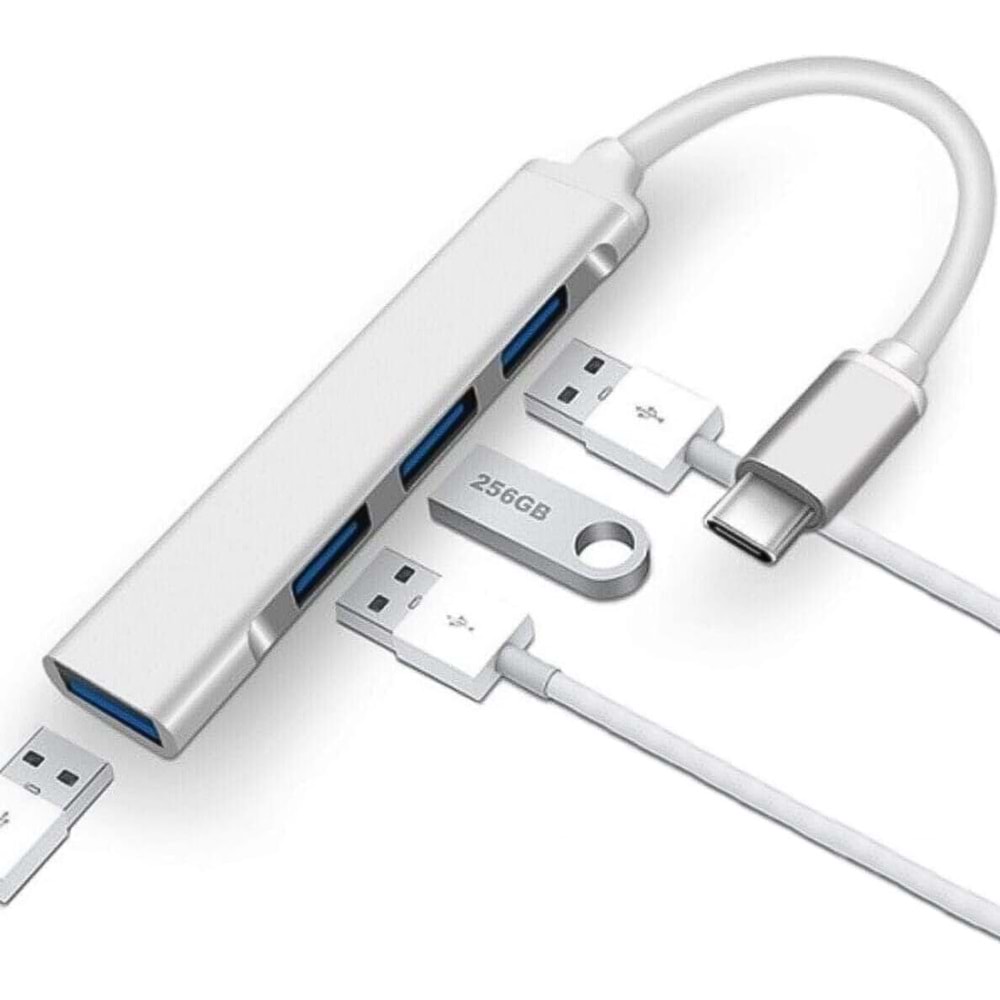 HEPU HP-B04 TYPE-C TO USB ÇOKLAYICI