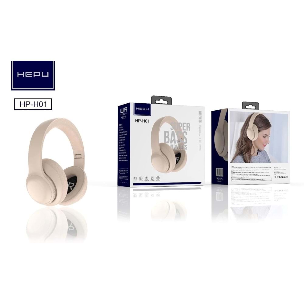 HEPU HP-H01 BLUETOOTH KAFA ÜSTÜ KULAKLIK