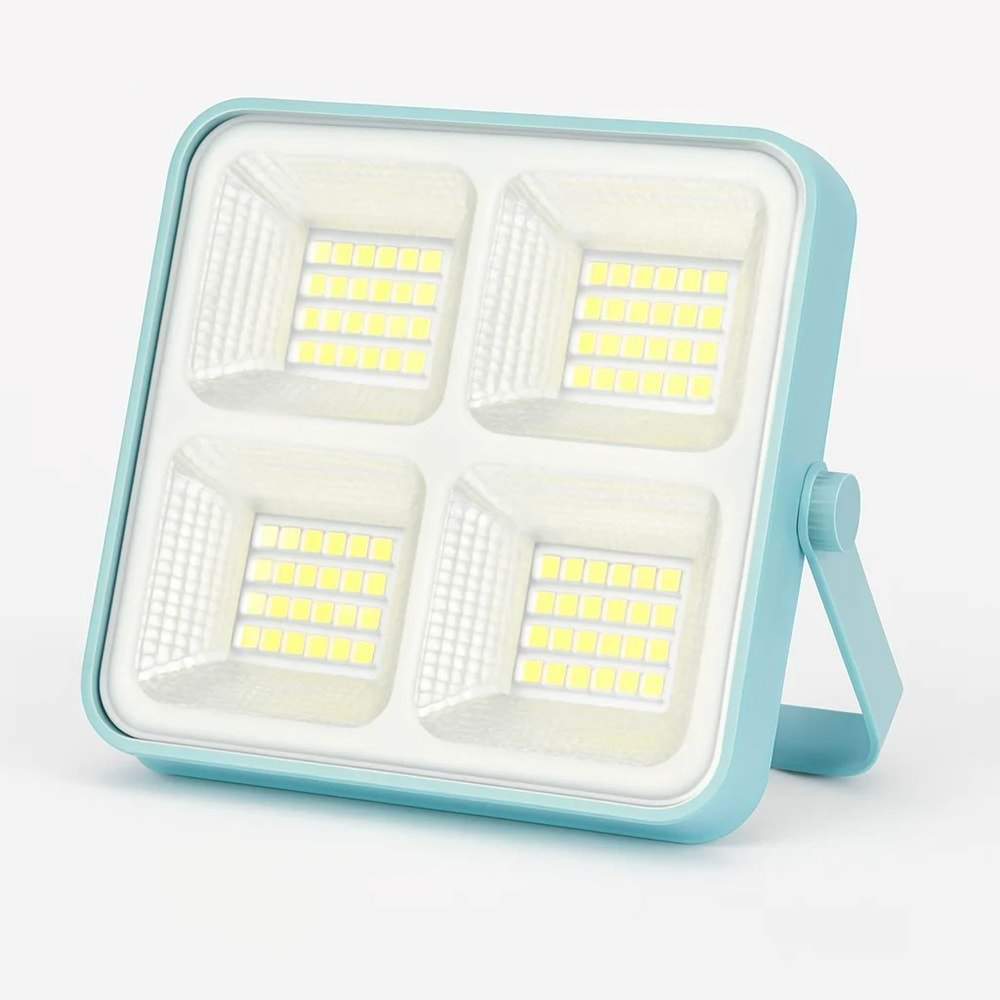 HEPU HP-L02 Taşınabilir LED Çalışma Lambası – 60W Güç, 60 LED, USB Şarjlı