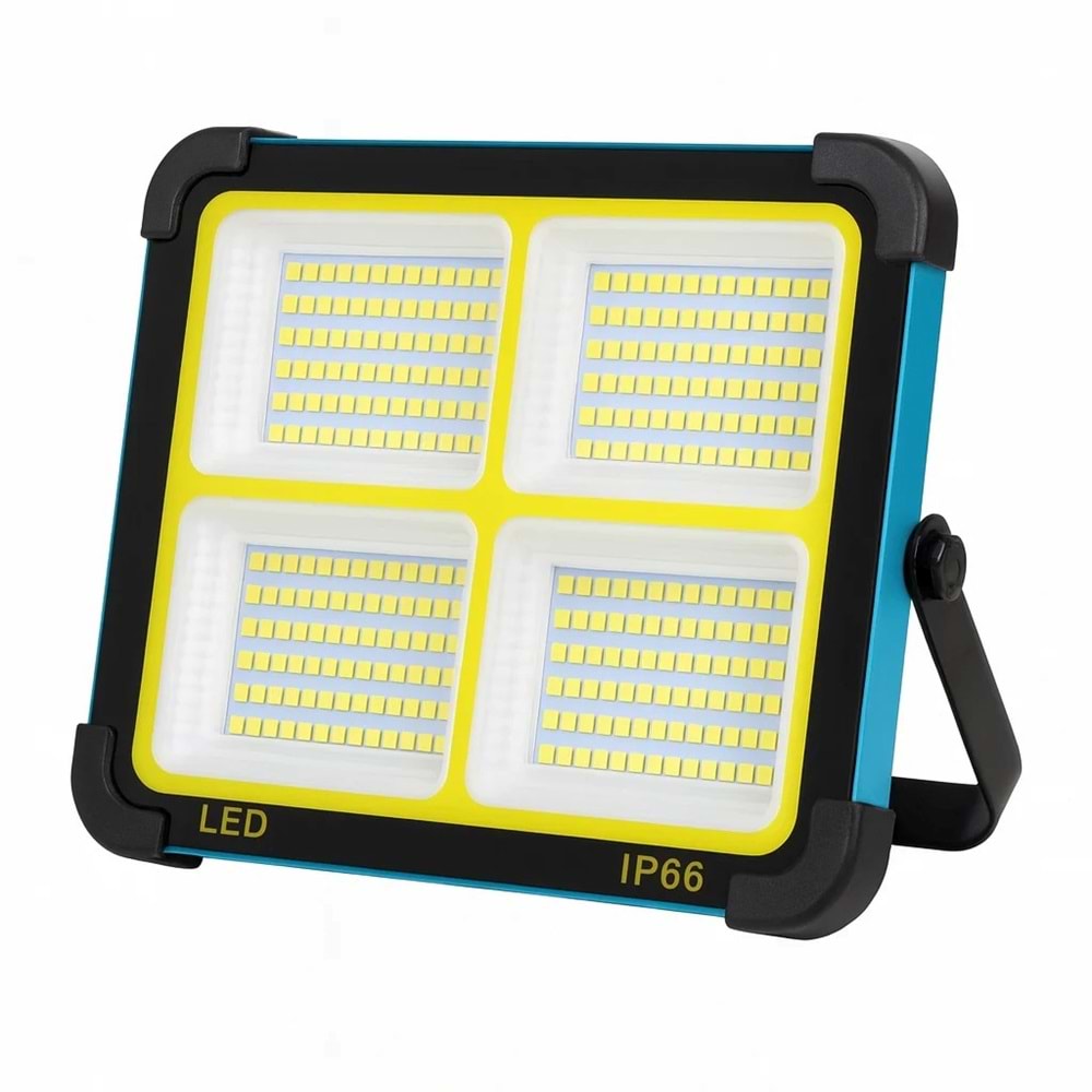 HEPU HP-L03 Taşınabilir LED Çalışma Lambası – 150W Güç, 306 LED, USB Şarjlı