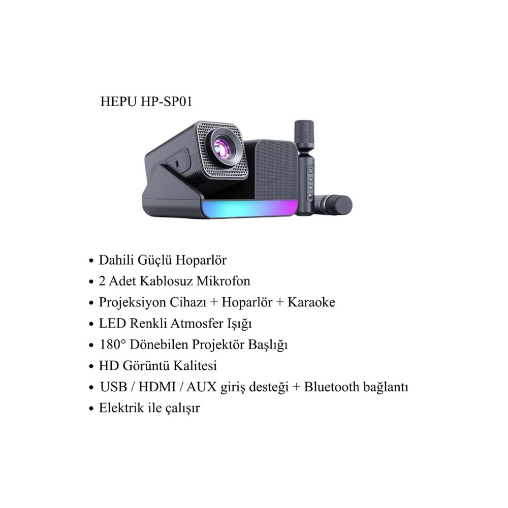 HEPU PROJECTOR HP-SP01