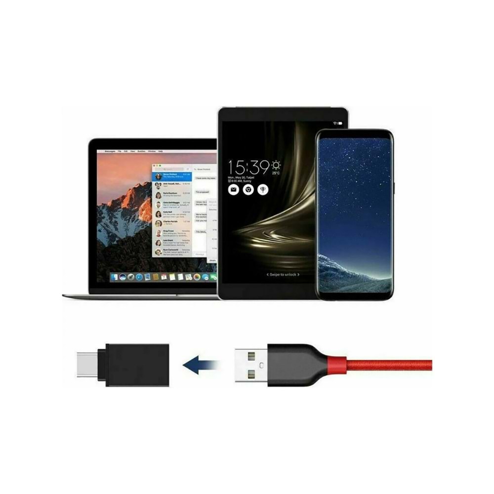 HEPU HP-Z04 USB TO TYPE-C CONVERTER ADAPTÖR
