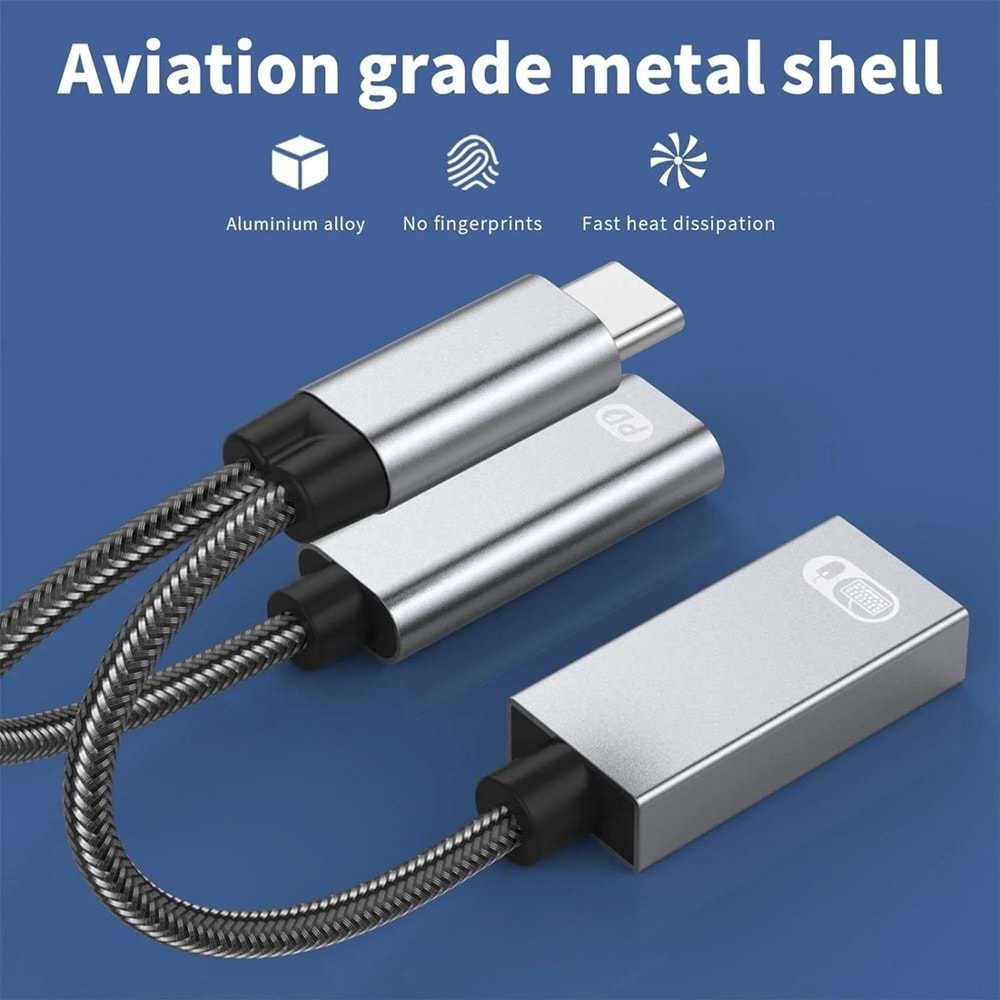 HEPU HP-Z05 TYPE-C TO TYPE-C+USB
