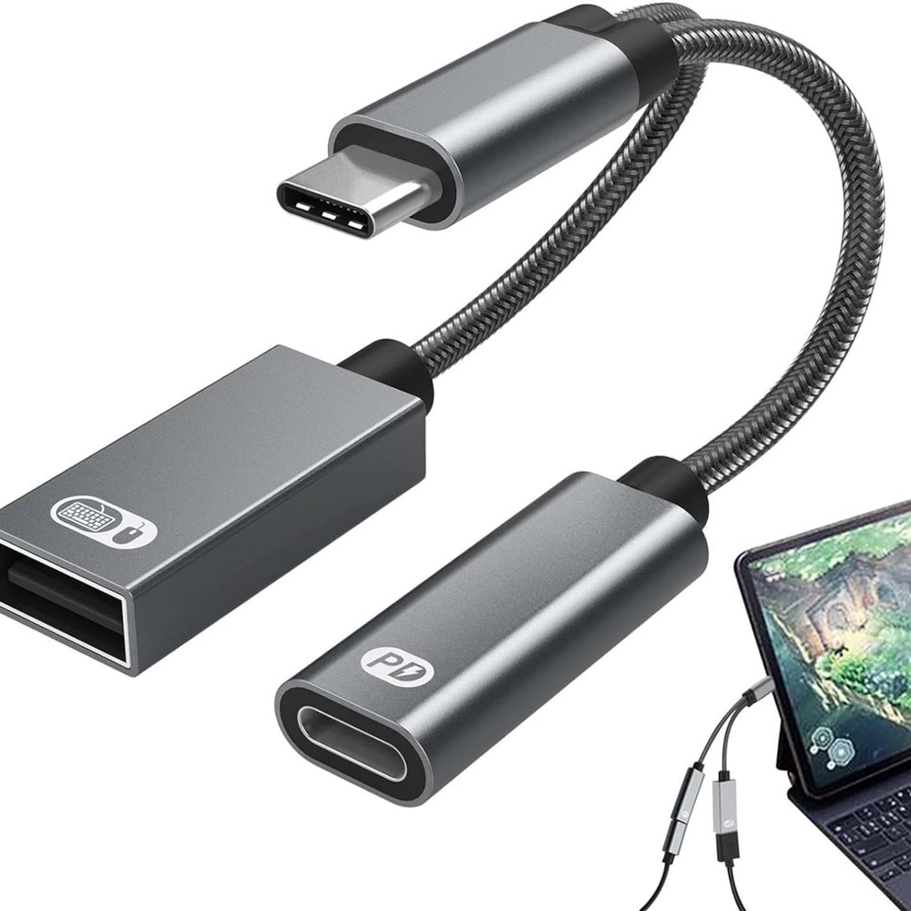 HEPU HP-Z05 TYPE-C TO TYPE-C+USB