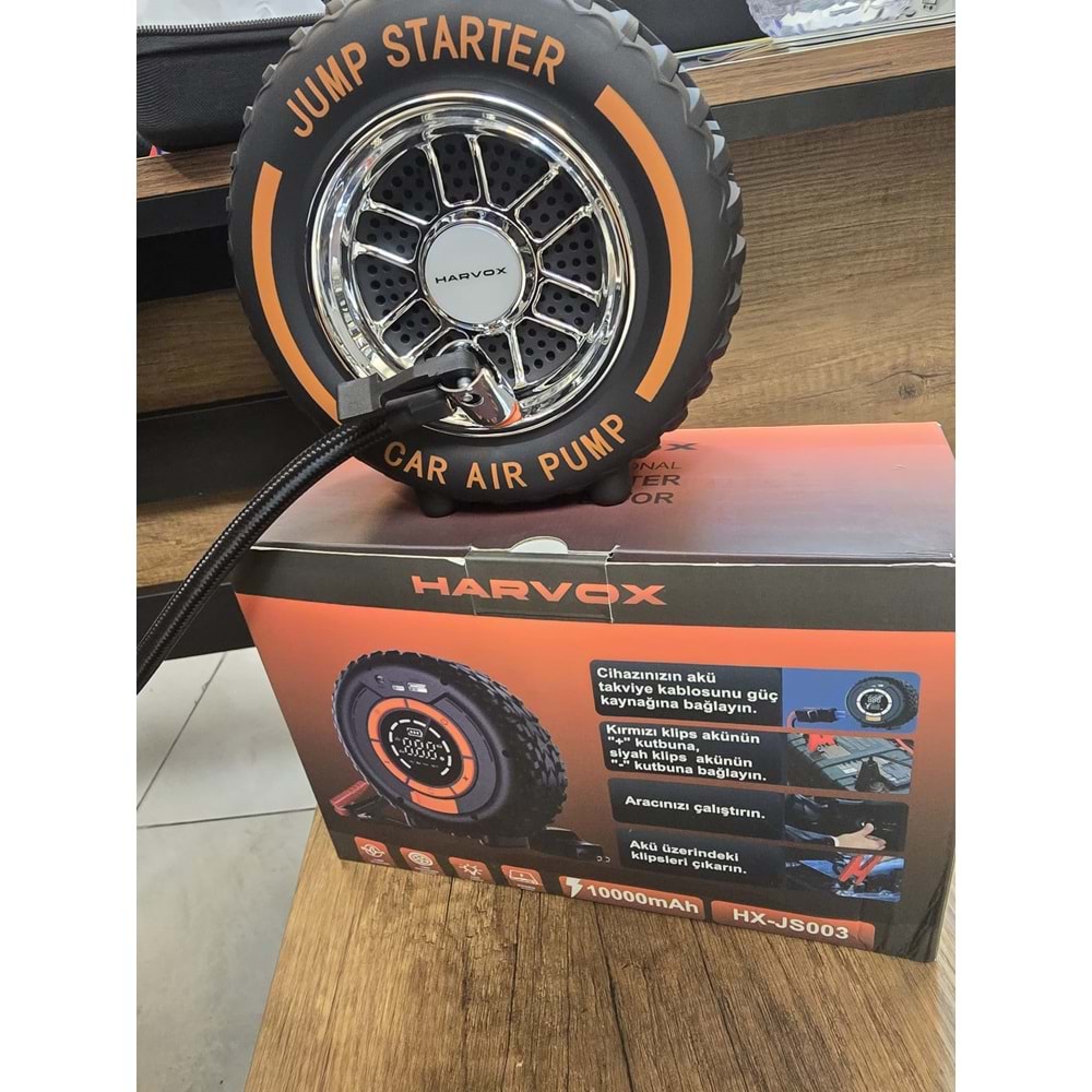 HARVOX JS003 LASTİK AKÜ 5 TAKVİYE