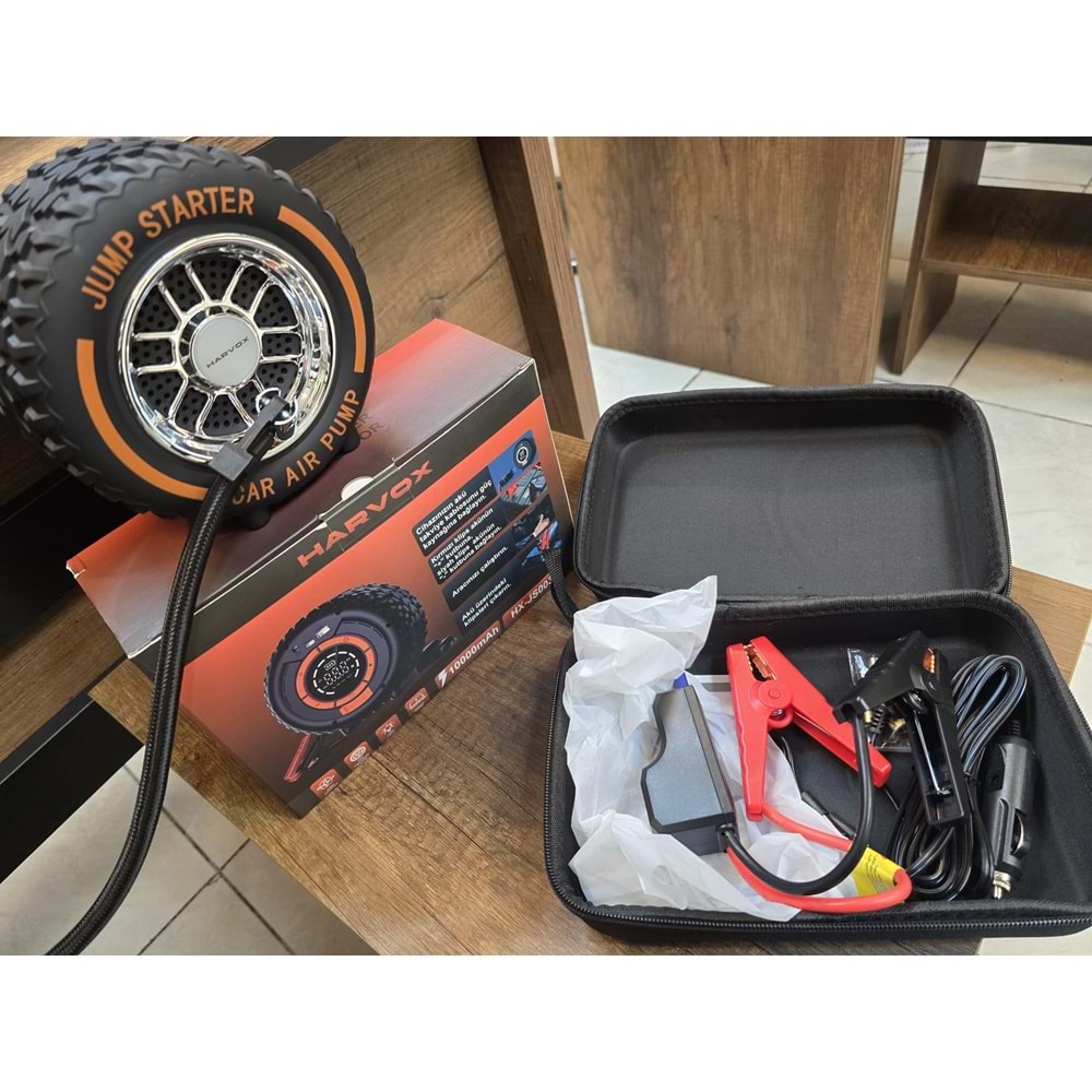 HARVOX JS003 LASTİK AKÜ 5 TAKVİYE