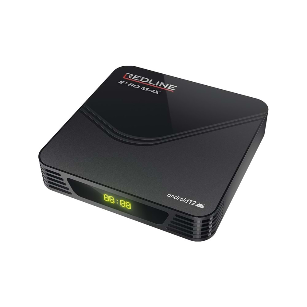 REDLİNE IP-80 Max Box Ultra HD Android OTT Box Wi-Fi HDMI USB Bağlantı