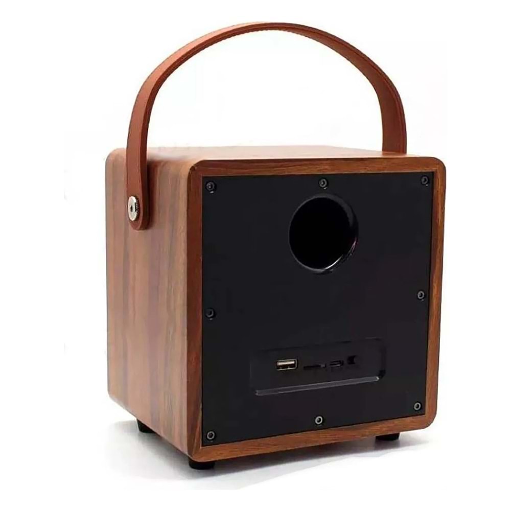 KTS-1687 Kablosuz Mikrofonlu Ledli Taşınabilir Bluetooth Hoparlör