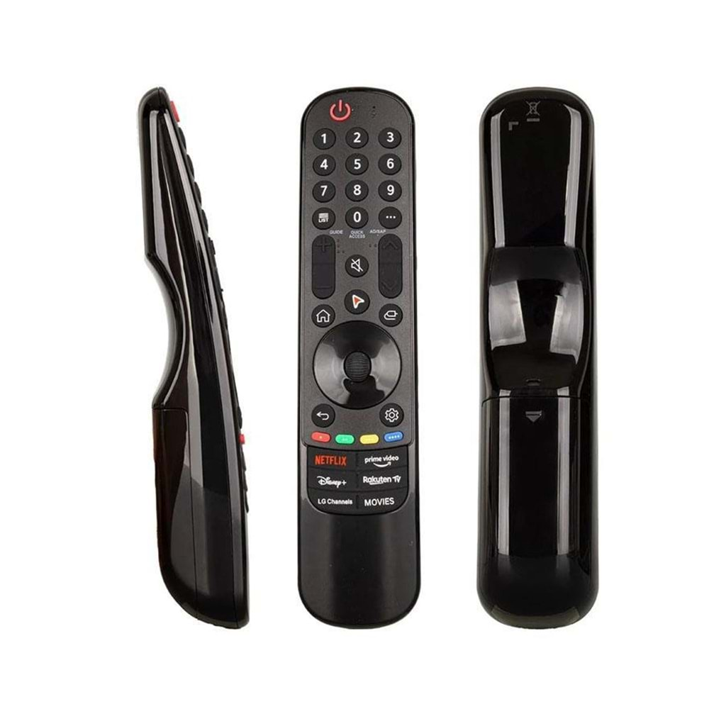 SHOWMAX MR21GA-B LG SES KOMUTLU AİR MOUSE SİHİRLİ KUMANDA NETFLİX-PRİME VİDEODİSNEY-RAKUTEN TV-MOVİES TUŞLU