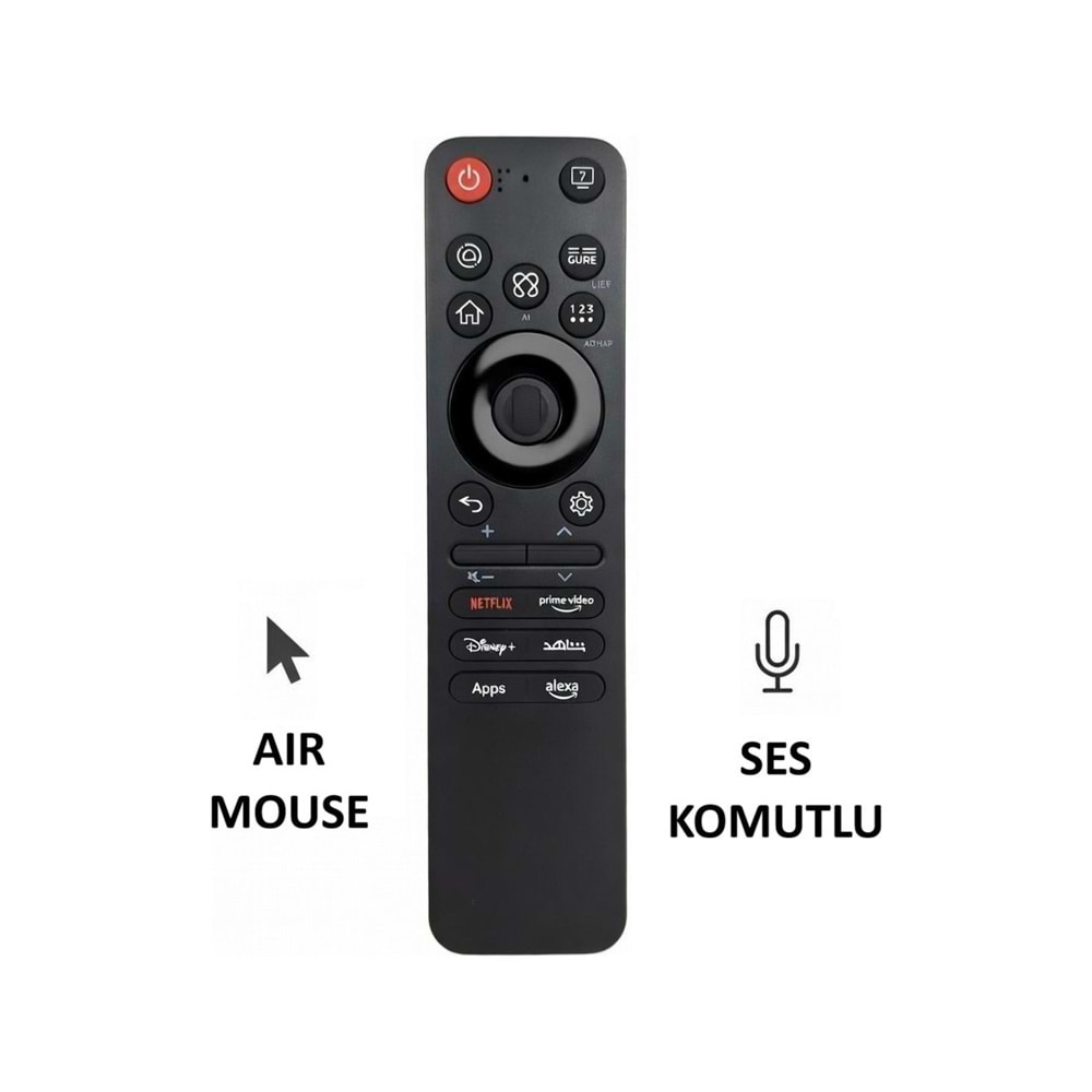 MR25GA-V LG AIR MOUSE SES KOMUTLU SİHİRLİ KUMANDA