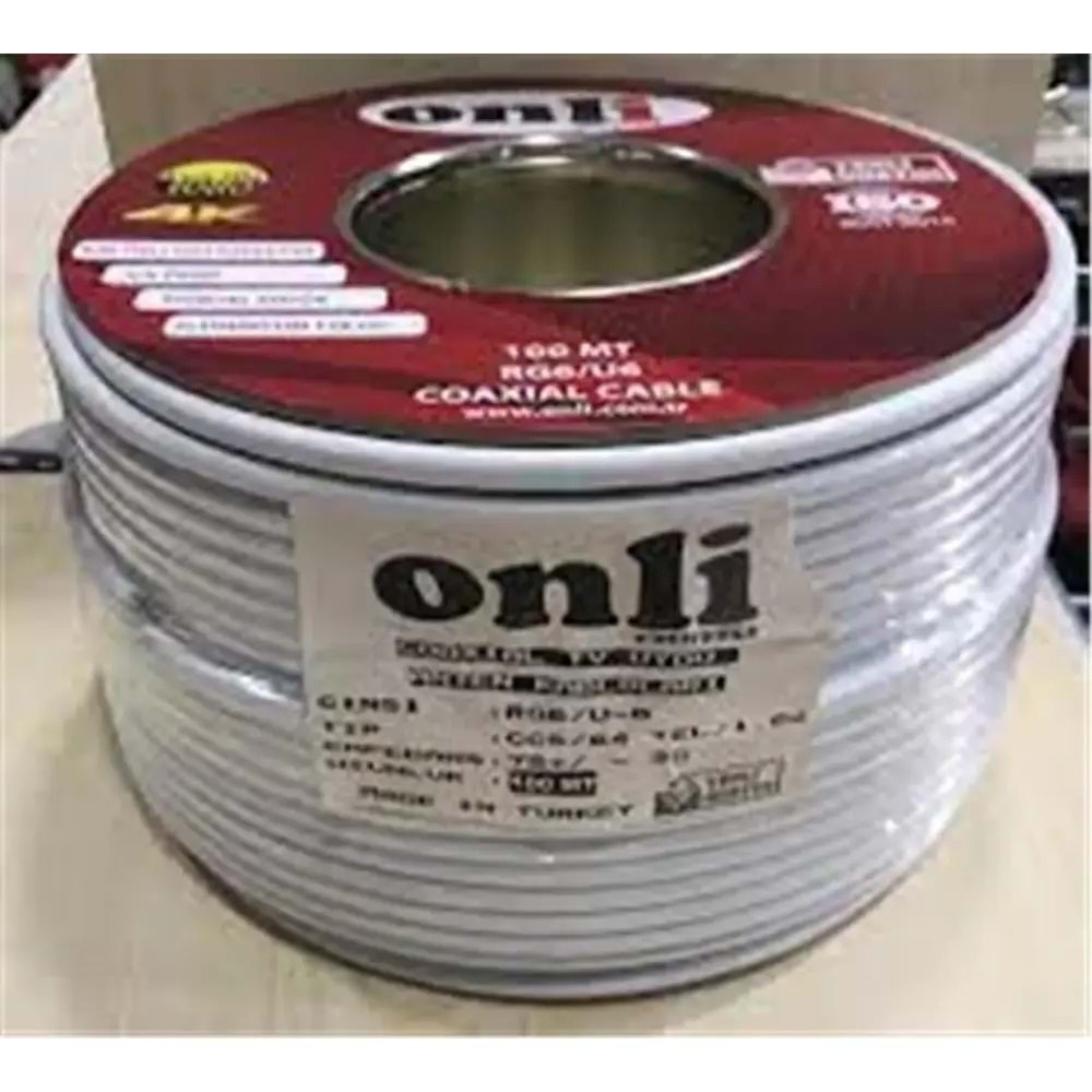 ONLİ RG6/U6 64 TEL 1.02 (CCS/AL) ANTEN KABLOSU