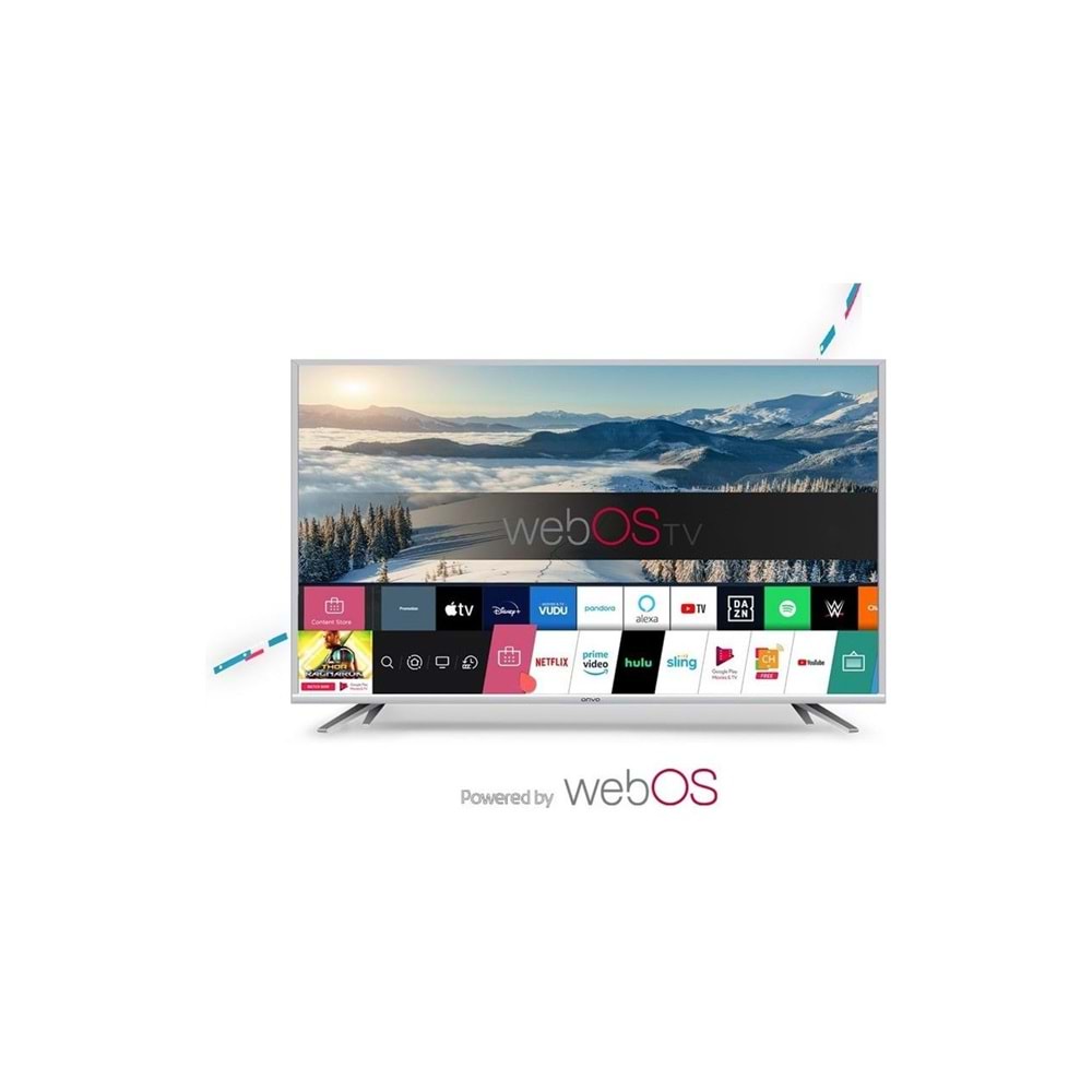 ONVO 50 İNÇ 127 EKRAN ULTRA HD 4K ANDROID 13 SMART LED TV