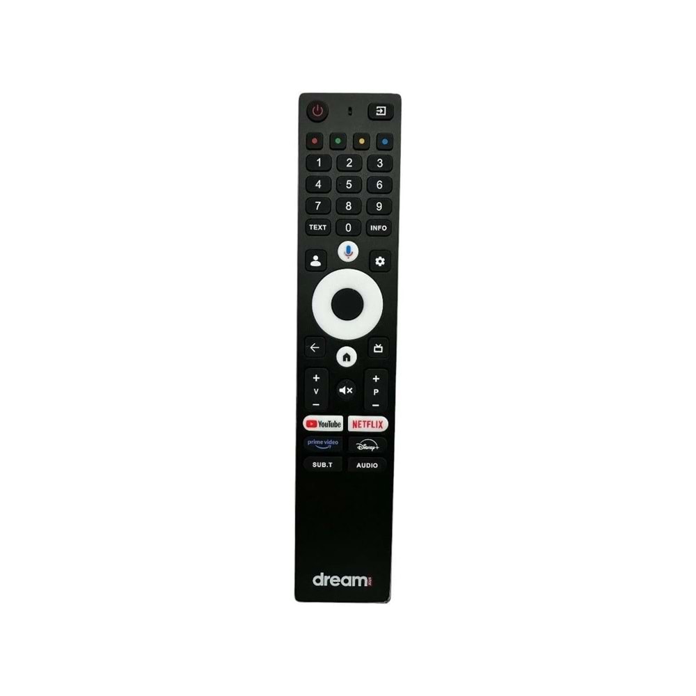 EUROBOX EU-0043 DREAMSTAR GOOGLE ORJİNAL LOGOLU LCD TV KUMANDA (SES KOMUT YOK)