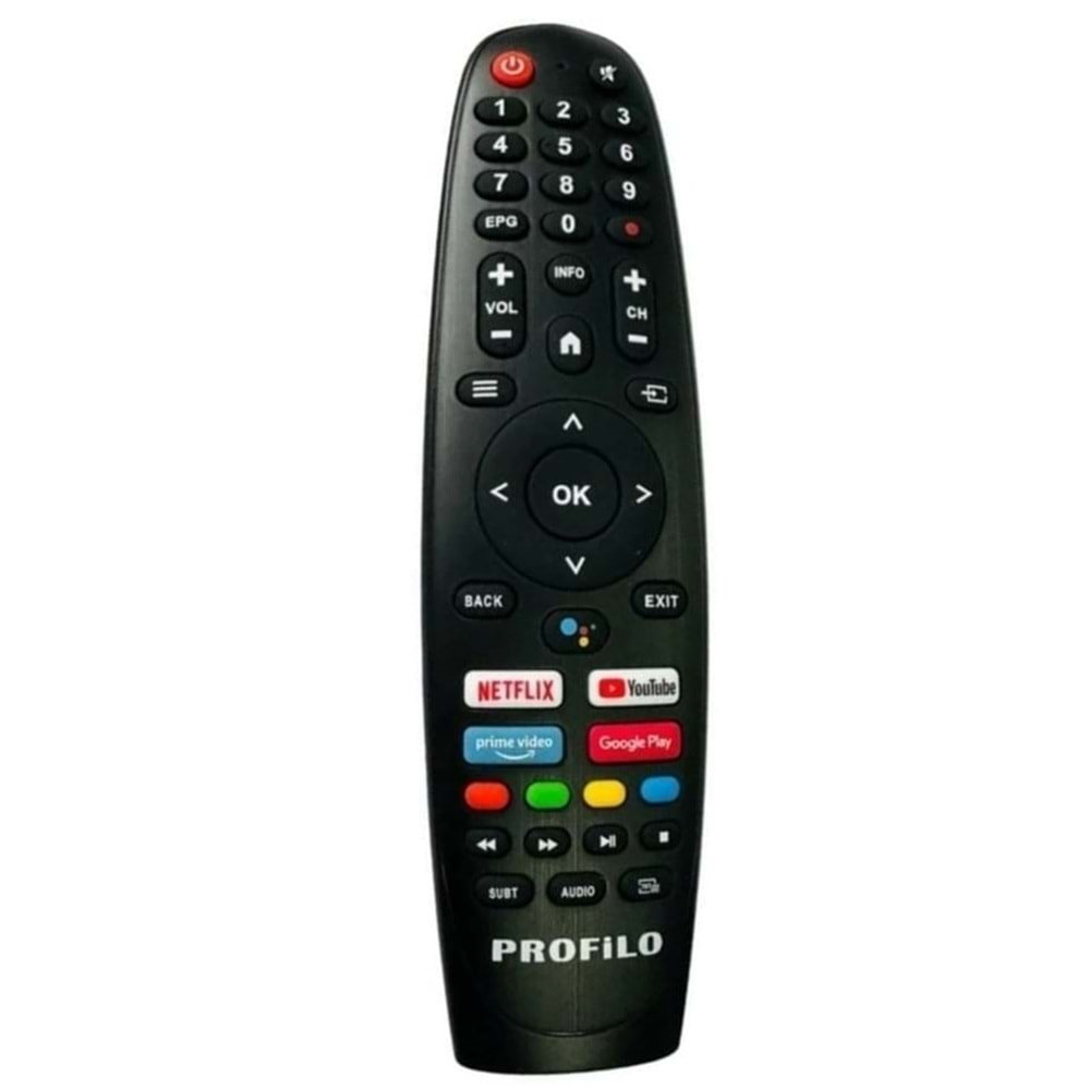 ORJ-0400-PRO PROFİLO LOGOLU TV KUMANDA (SESKOMUT YOK)