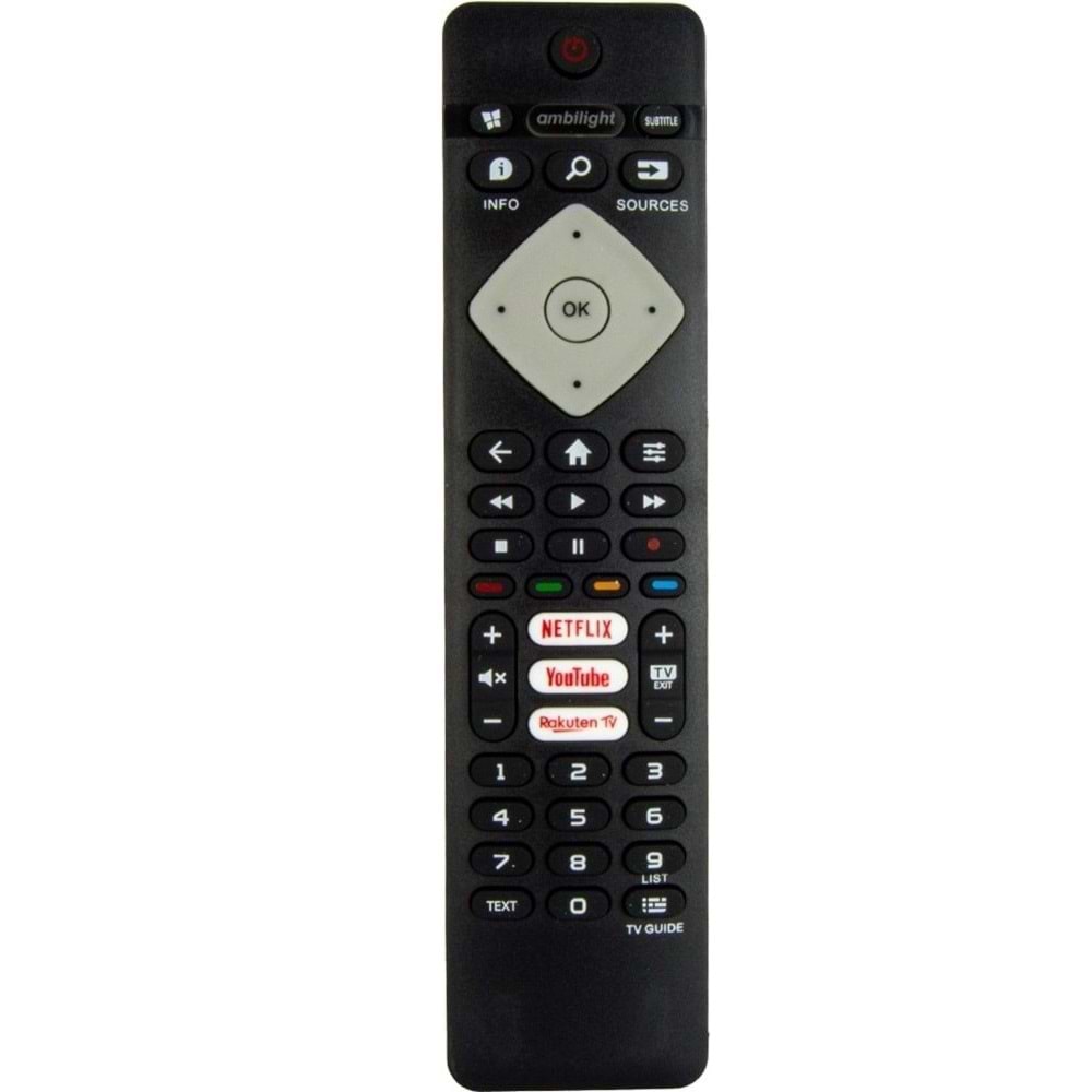 EUROBOX OTV9867 PHILIPS NETFLİX YOUTUBE RAKUTEN TUŞLU LCD TV KUMANDA
