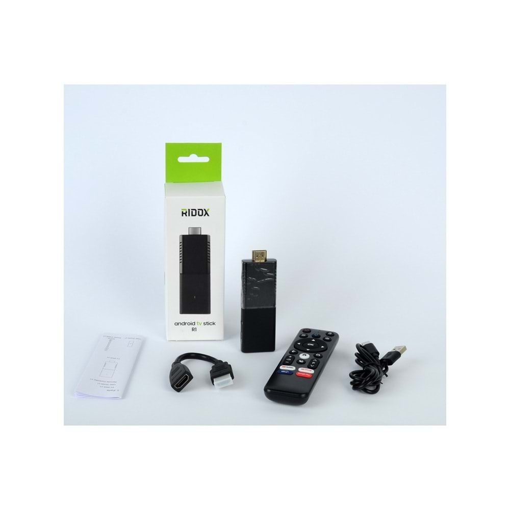 RIDOX R1 TV STICK M2023 16 GB HDD 2 GB RAM 4K (ANDROID 10)
