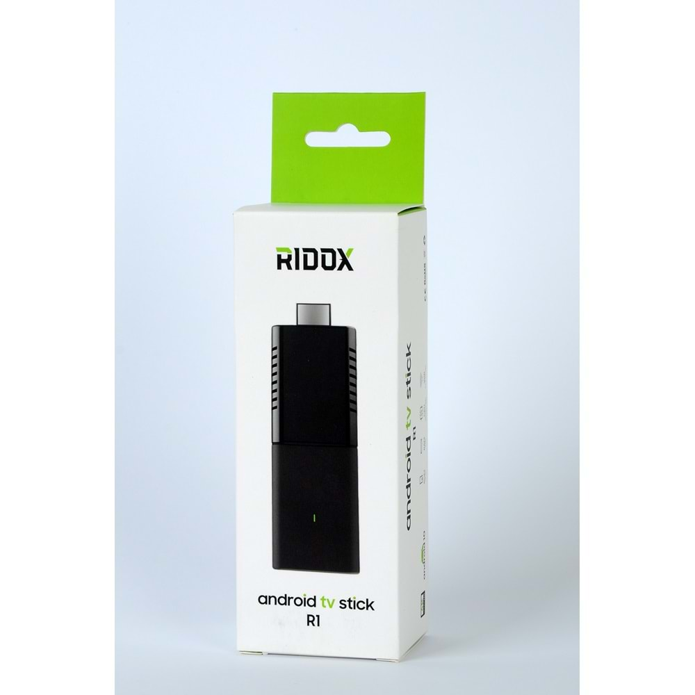 RIDOX R1 TV STICK M2023 16 GB HDD 2 GB RAM 4K (ANDROID 10)