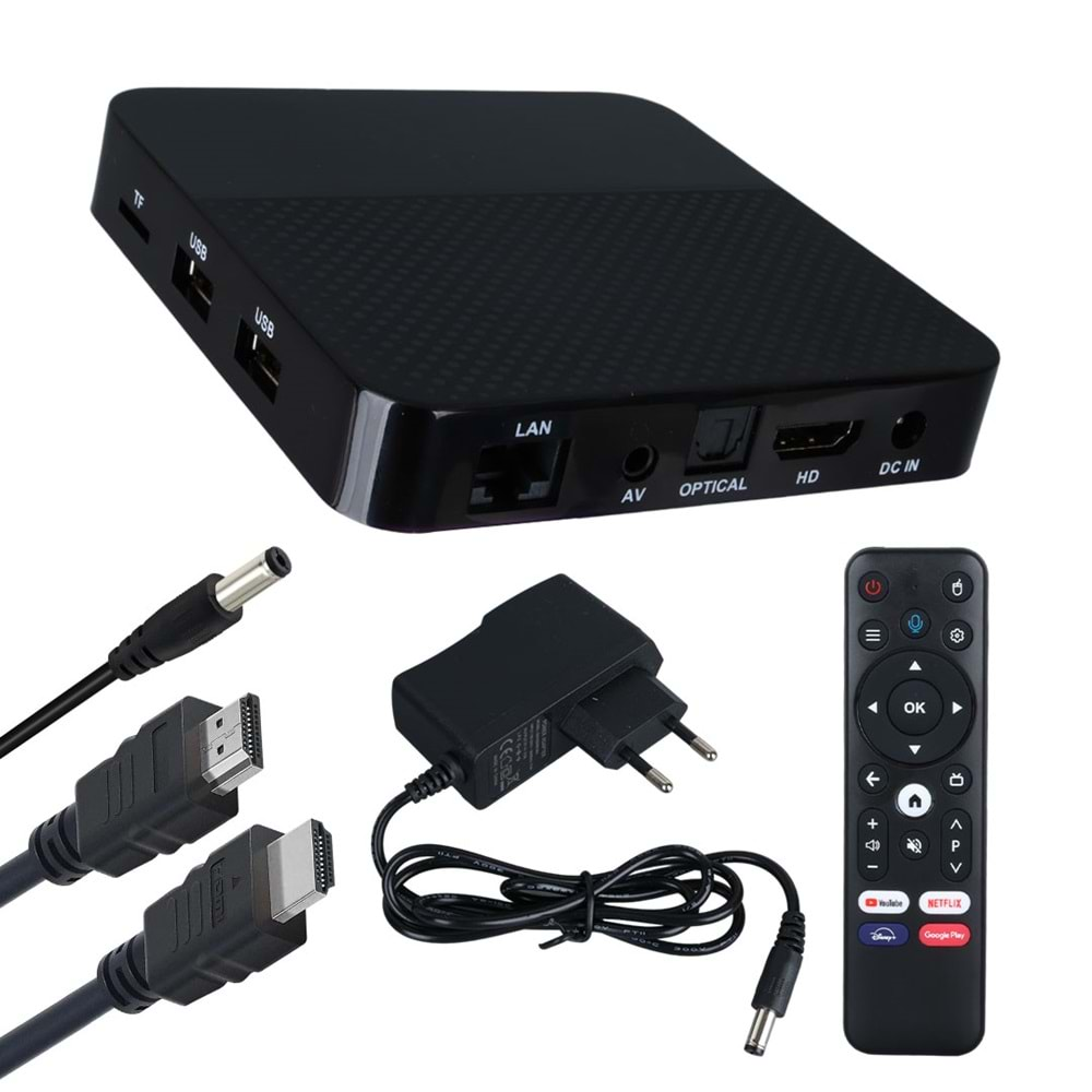 RIDOX R4 PRO 4.64 2.4G+5G ANDROID BOX (ANDROID 12)