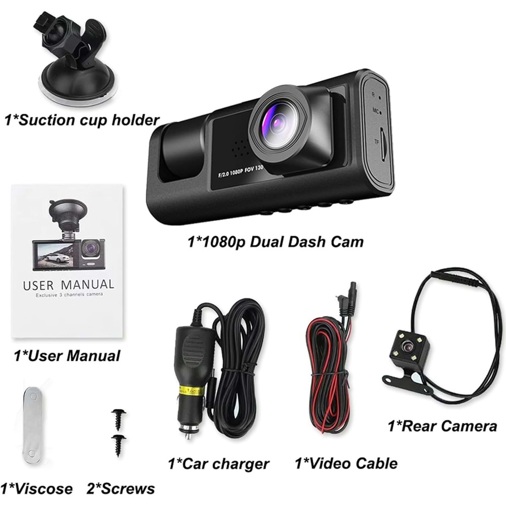 RQ-4 S24 DVR CAR CAMERA