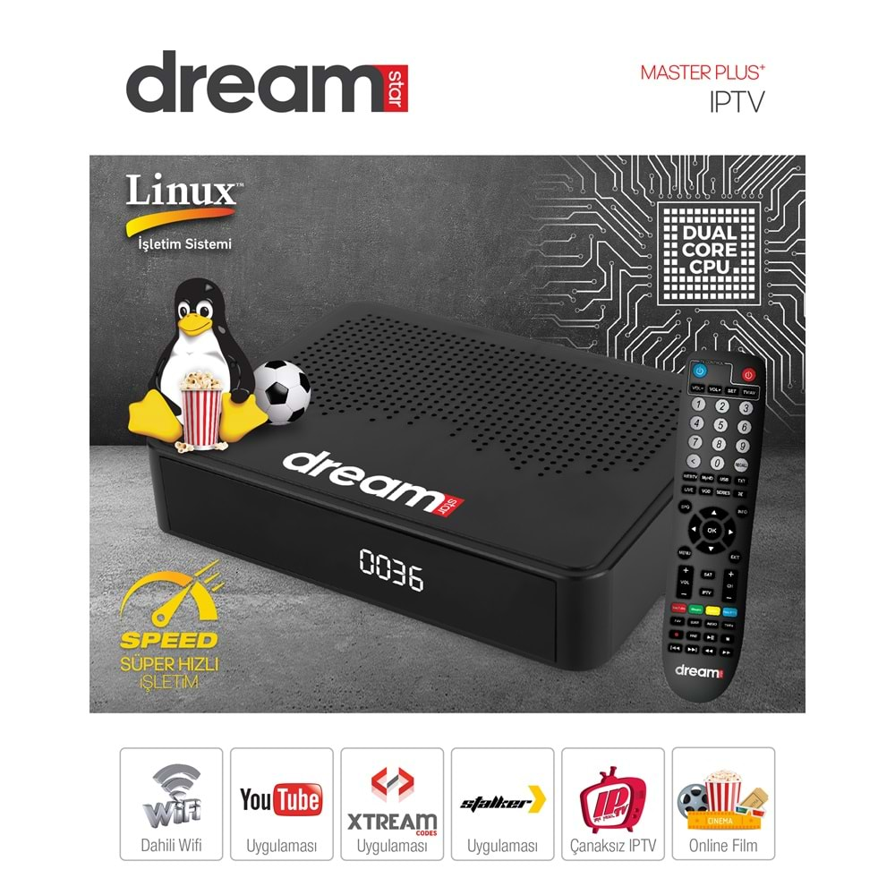 DREAMSTAR MASTER PLUS İPTV