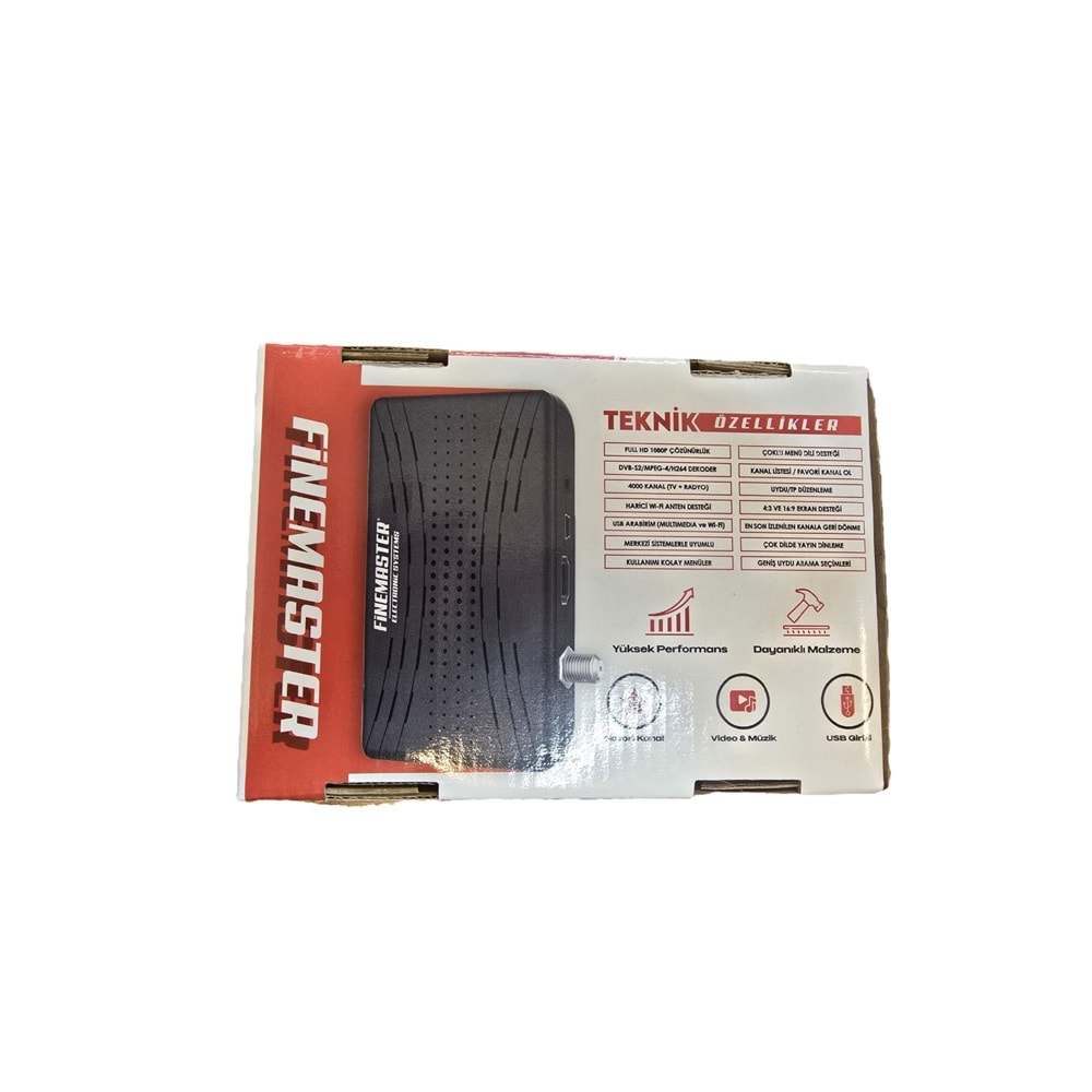 FİNEMASTER ELECTRONIC SYSTEMS MİNİ HD UYDU ALICISI