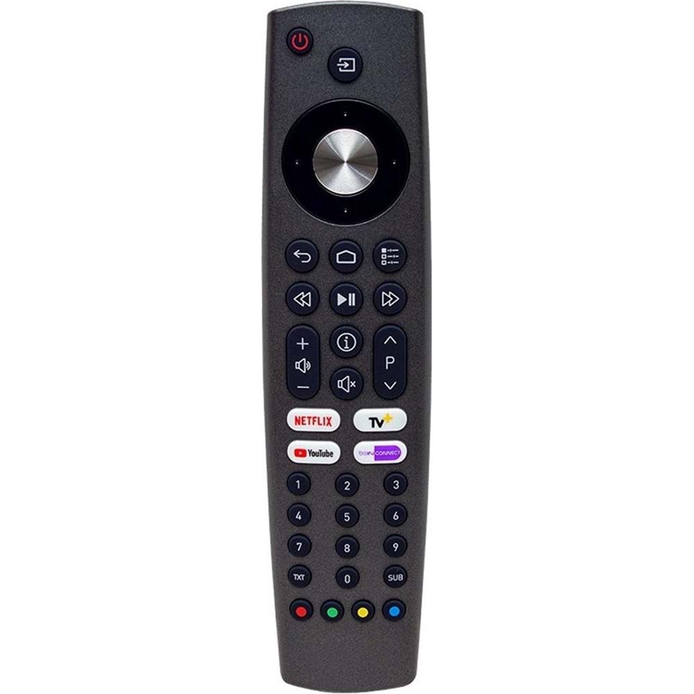 SHOWMAX ARÇELİK*BEKO*GRUNDIG TS9187R RC4353902/01 NETFLIX-YOUTUBE-BEINCONNECT-TV+ TUŞLU LCD-LED TV KUMANDA YAZISIZ (TS91