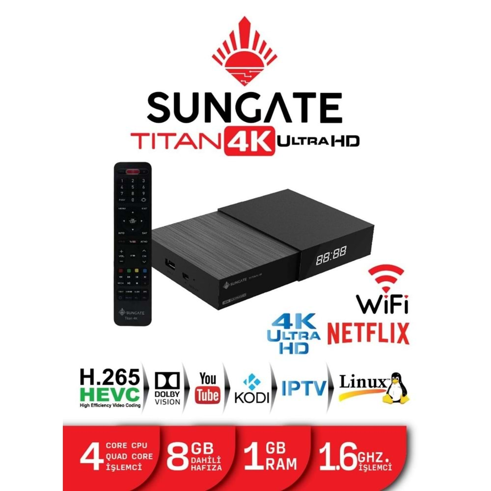 SUNGATE TİTAN 4K