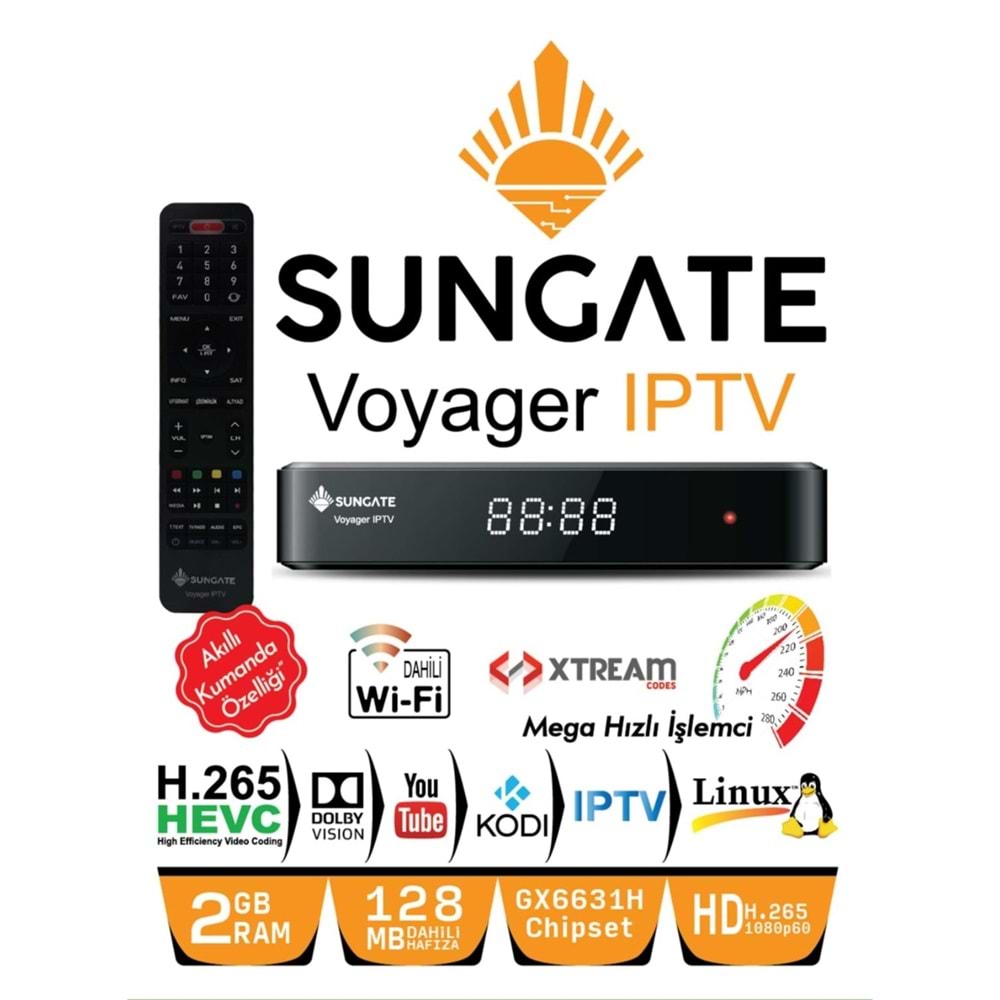 SUNGATE VOYAGER IPTV BOX