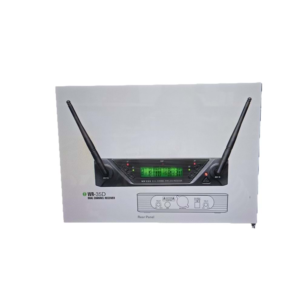 JBM WR-35D 1YAKA 1 EL PLL UHF TELSİZ MİKROFON