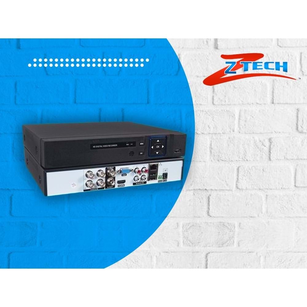 ZTECH ZR-7004T 4 KANAL KAYIT CİHAZI