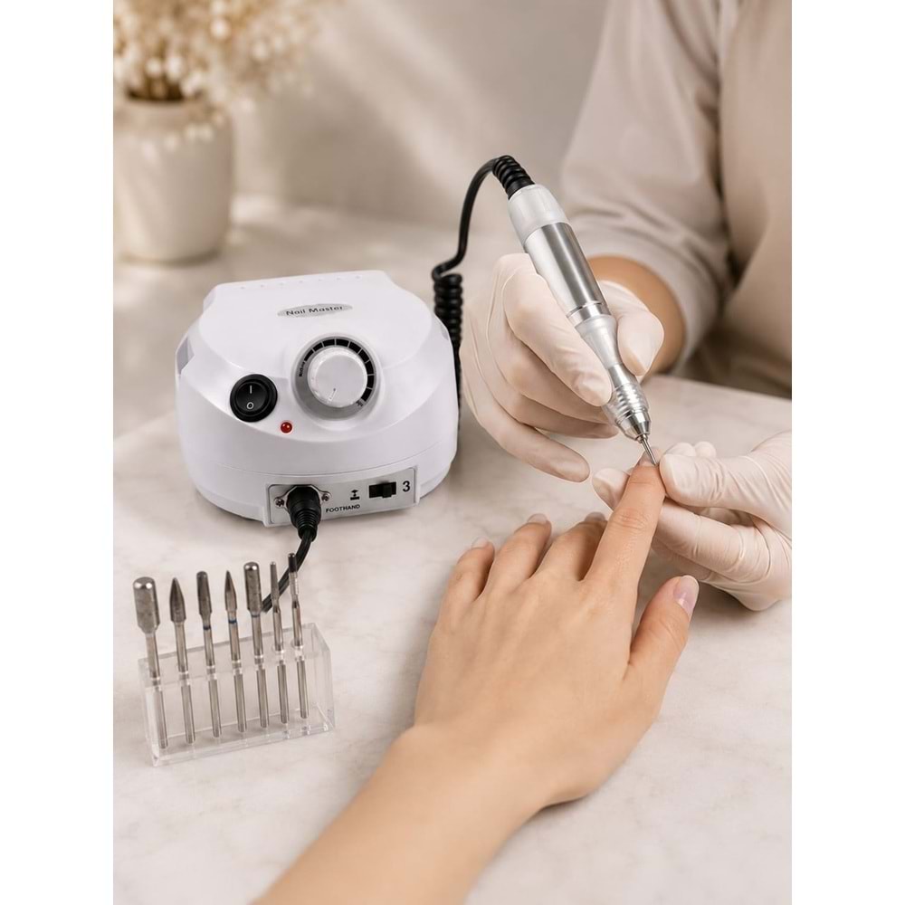 GLR ZS-601 Elektrikli Profesyonel Tırnak Freze Makinası