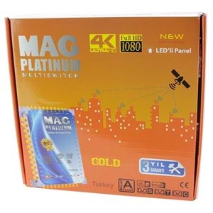 MAG PLATINUM 10*12 KASKATLI UYDU SANTRALİ