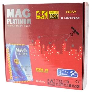 MAG PLATINUM 10*16 KASKATLI UYDU SANTRALİ