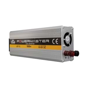 POWERMASTER PM-11149 12 VOLT - 1000 WATT MODIFIED SINUS INVERTER (10-15V ARASI-220V AC)