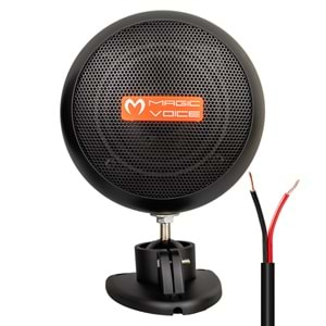 MAGICVOICE MV-13 7.5 CM 20 WATT 2'Lİ TAKIM SİYAH TRAFOSUZ SÜTUN SARKIK HOPARLÖR