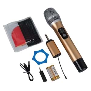 MAGICVOICE MV-1301E UHF EKRANLI 1 EL KABLOSUZ TELSİZ MİKROFON
