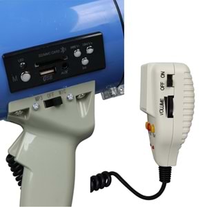 MAGICVOICE MV-66 USB/SD/ MAYKLI 25 W MEGAFON (8 AD BÜYÜK BOY PİLLİ+ŞARJ ÜNİTELİ)