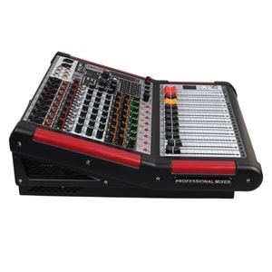 MAGICVOICE MV-A800 XF 8 CH-2X650 W-USB/BT POWER MİXER ANFİ