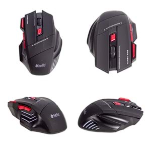 HELLO HL-39 KABLOLU OYUNCU MOUSE + MOUSE PAD
