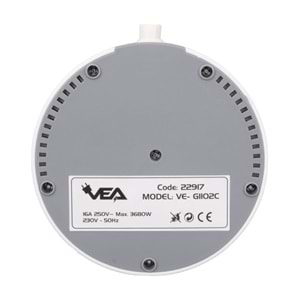 VEA VE- G1102C 2'Lİ USB + TYPE-C GİRİŞLİ TELEFON STANDLI 1.5 METRE GRUP PRİZ