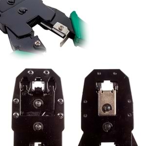 POWERMASTER PM-315 RJ45 - RJ12 - RJ11 3LÜ SOKET SIKMA PENSESİ