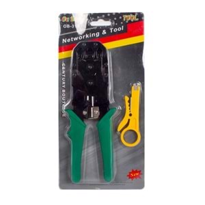 POWERMASTER PM-315 RJ45 - RJ12 - RJ11 3LÜ SOKET SIKMA PENSESİ