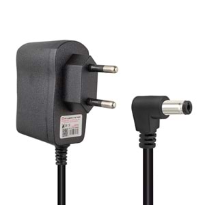 POWERMASTER PM-23719 9 VOLT - 0.5 AMPER 5.5*2.5MM L UÇLU PANASONIC TELSİZ TELEFON ADAPTÖR