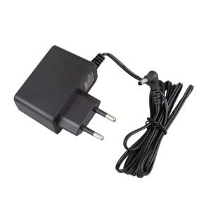 WEKO 5 VOLT - 1 AMPER 3.5*1.35 UÇLU YERLİ ÜRETİM PLASTİK KASA PRİZ TİPİ ADAPTÖR
