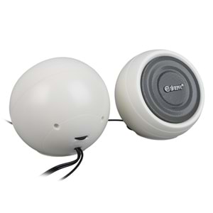 MAGICVOICE MV-24845 1+1 USB AUX OVAL MULTIMEDIA SES SİSTEMİ SPEAKER - HOPARLÖR 2X3WATT