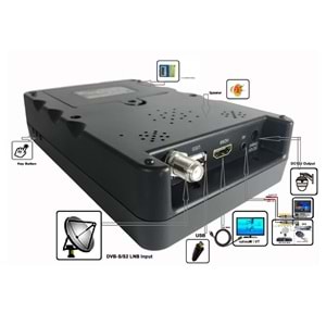 MAGBOX MG-368HD 3.5'' İNÇ FULL HD LCD EKRANLI GÖRÜNTÜLÜ DİJİTAL UYDU YÖN BULUCU