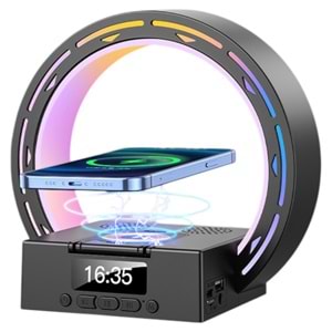 MAGICVOICE MV-25163 BLUETOOTH TAŞINABİLİR HOPARLÖR KABLOSUZ TELEFON STANDLI ŞARJLI