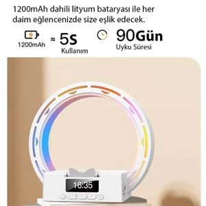 MAGICVOICE MV-25163 BLUETOOTH TAŞINABİLİR HOPARLÖR KABLOSUZ TELEFON STANDLI ŞARJLI