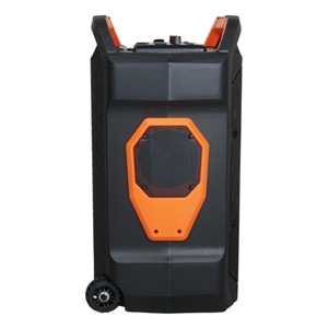 SHILE SL-10 1 EL + 1 YAKA MİKROFONLU KUMANDALI USB+SD+BT KUMANDALI 120 WATT TAŞINABİLİR SEYYAR ANFİ HOPARLÖR