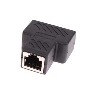 POWERMASTER PM-26130 RJ45 TO 2X RJ45 DİŞİ METAL ARA APARAT 1.KALİTE KAPLİN COUPLER SPLİTTER